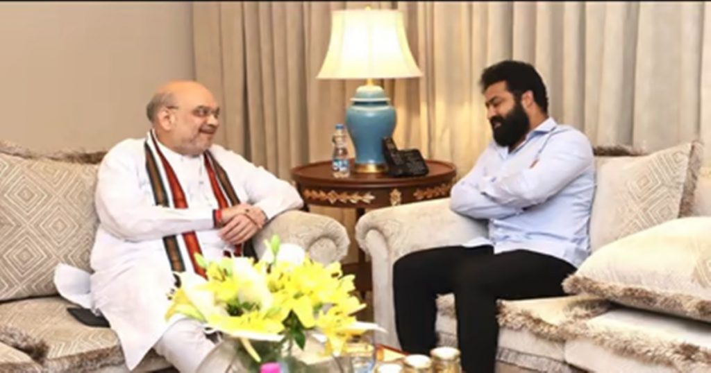 Will South Superstar Junior NTR Enter Politics? After Amit Shah's meeting, the discussion was sparked