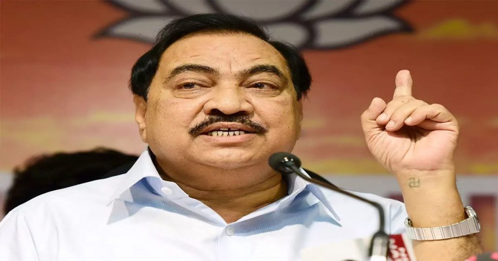 "...Bapjadya would never have seen 50 boxes", Eknath Khadse's scathing criticism of Shinde group rebels