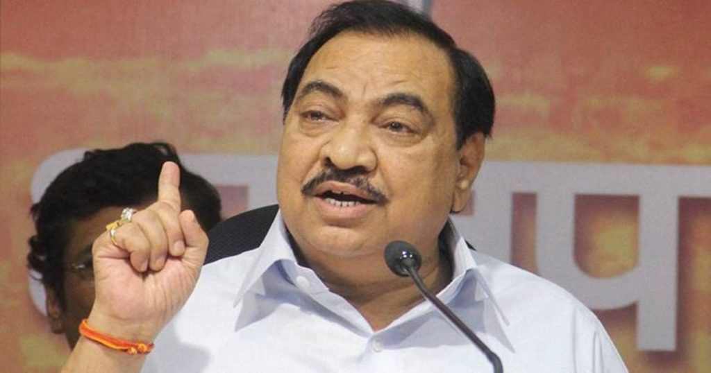 Eknath Khadse gave 'this' reaction to the MLA's speech in the session