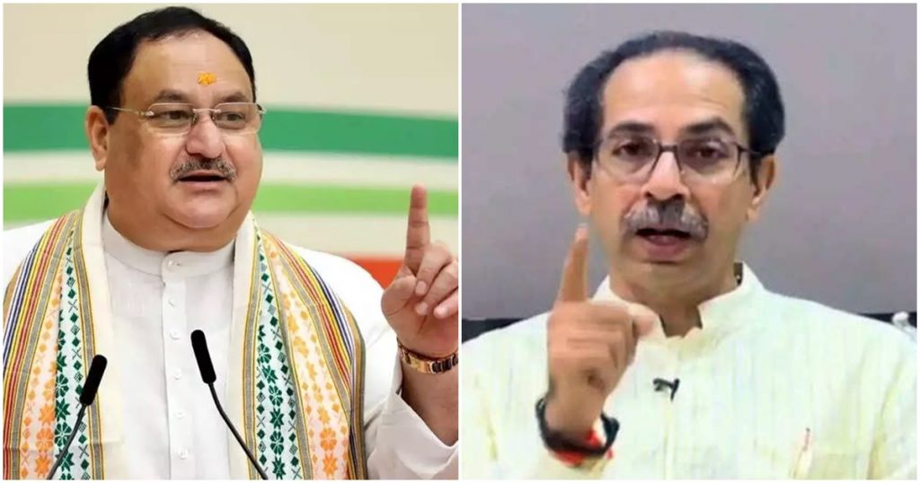 All parties will end, only BJP will remain”; Uddhav Thackeray's reaction to Nadda's statement, said...