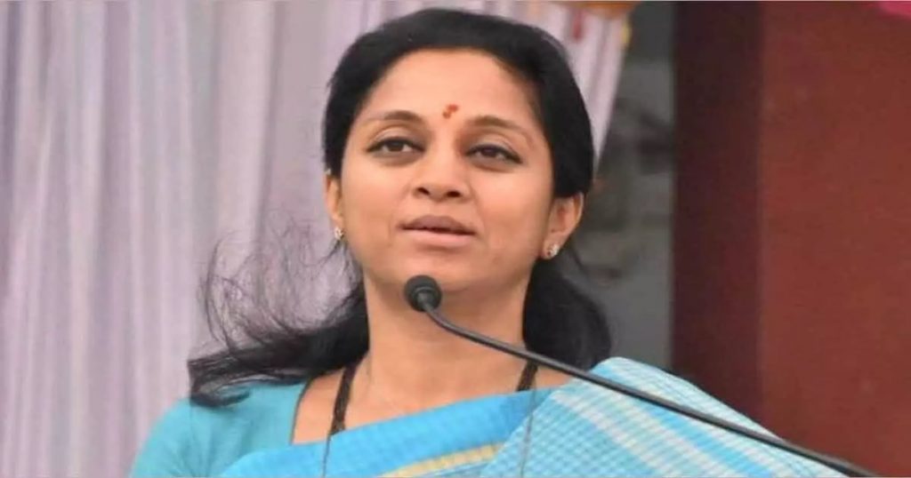 MP Supriya Sule demands Amit Shah to provide Z Plus security to NCP MLAs