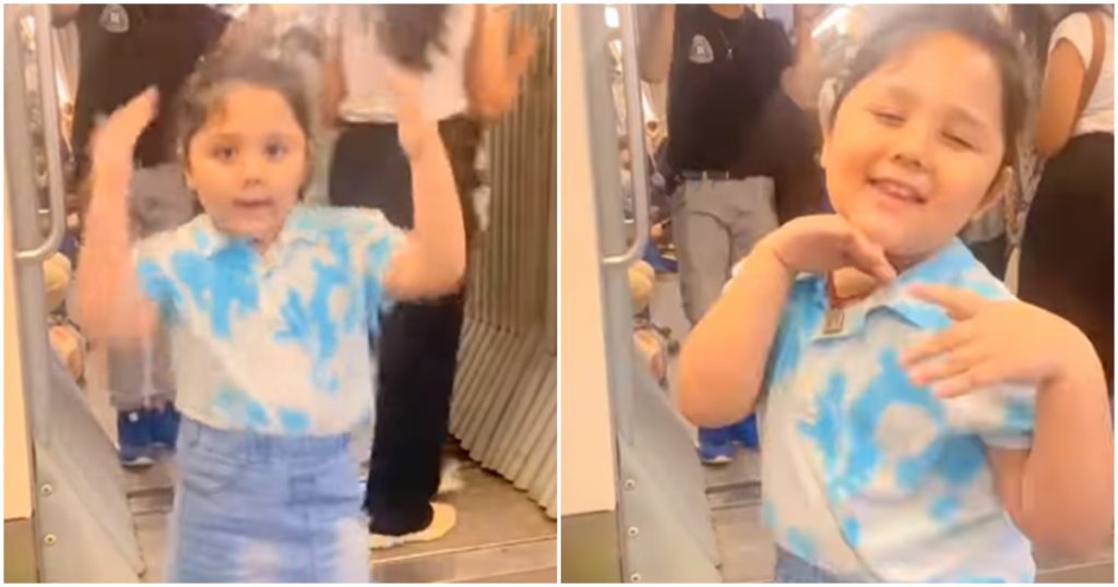 Little girl who danced to the song 'Gomi-Gomi, Gomi', will fall in love after watching the video