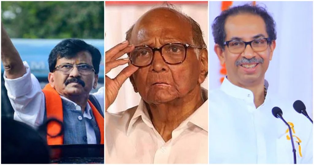 Why Sharad Pawar's silence after Raut's arrest? On the journalist's question, Uddhav Thackeray said... "Don't you talk, I need these useless questions..."