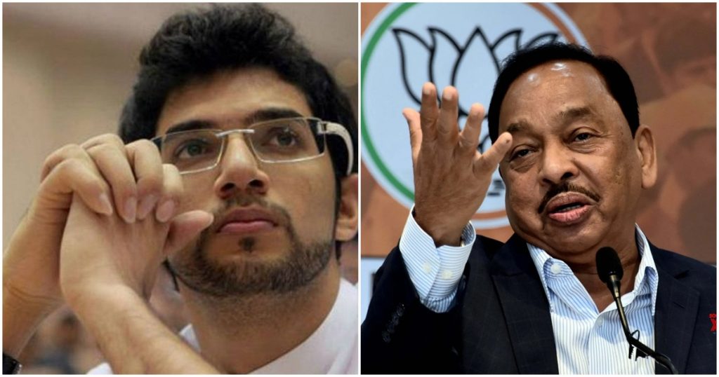 "Hey, Aditya Thackeray has gone crazy since he left power", Narayan Rane's attack