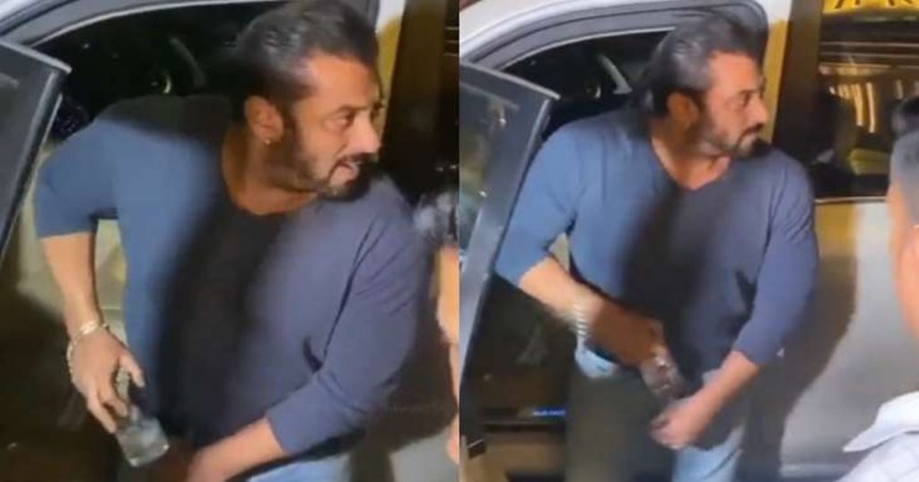 Salman kept a full glass in his jeans pocket, the video went viral