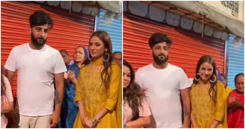 Shahnaz Gill reached Lalbagh Raja at midnight; Watch the VIDEO