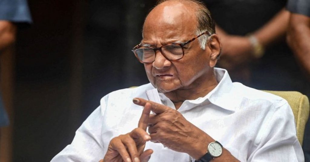 Sharad Pawar appealed to the state government to "investigate the letter case in four, eight, ten days".