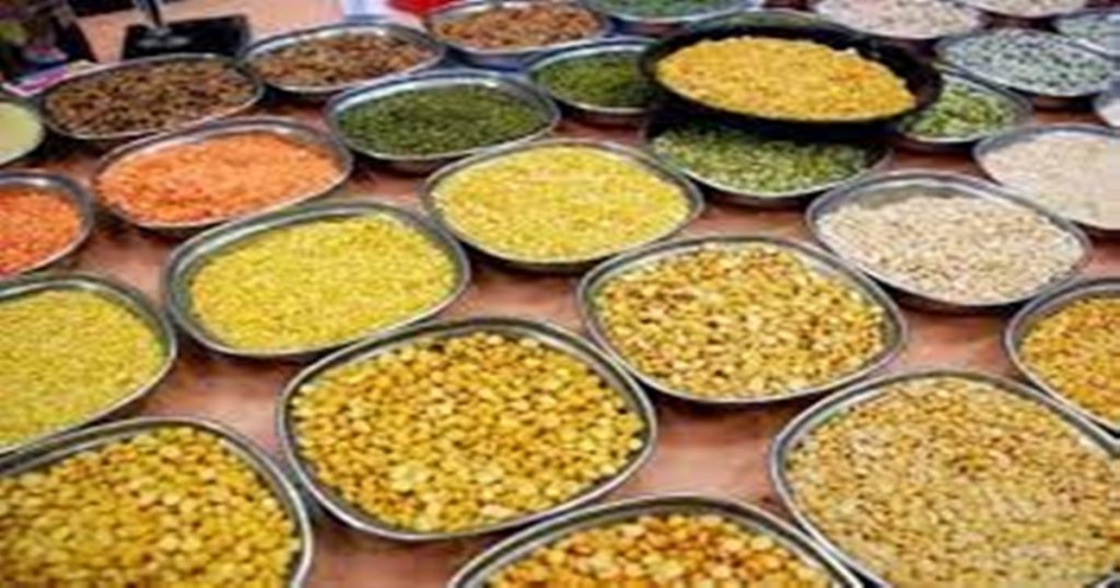 On the eve of Diwali, the prices of pulses increased by Rs