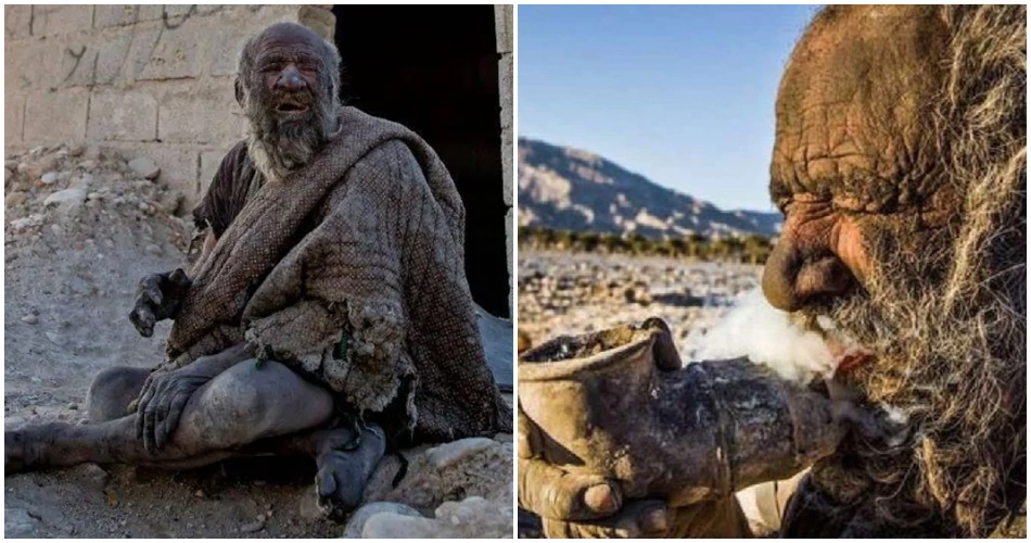 Do you know the dirtiest person in the world? Haven't bathed in 50 years; See PHOTO