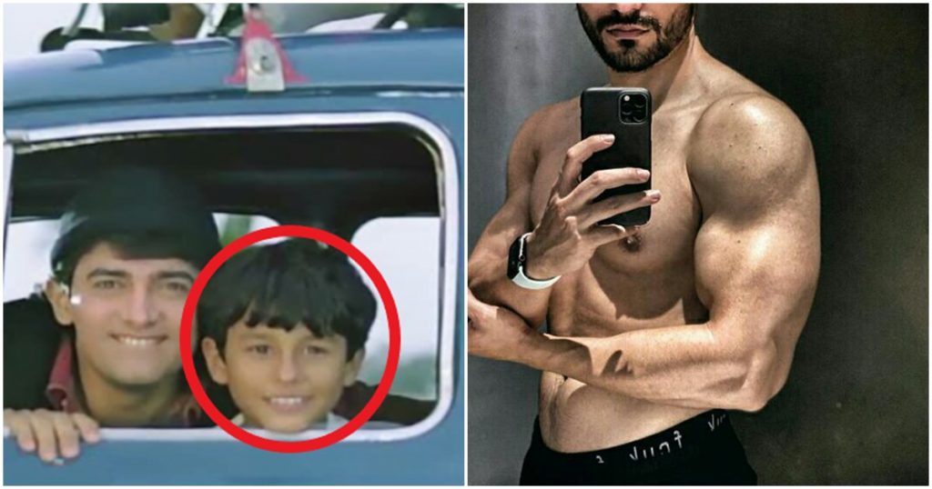 Now this is what the 'ha' child actor in Raja Hindustani looks like