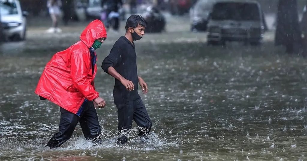 Forecast of rain for the next four days in the state; 'Yellow Alert' in 'Ya' area