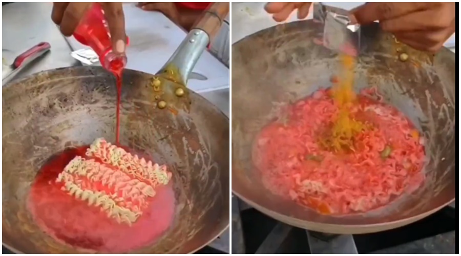 Do you know 'this' type of Sting Maggi? The video is going viral