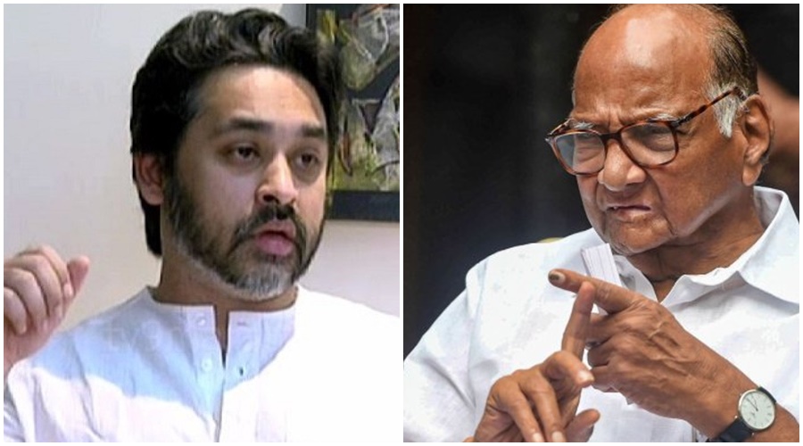 “Evidence that Sharad Pawar was beaten by the police…”; Nilesh Rane's tweet in discussion