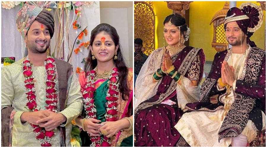 Reelstar Aditya Satpute got stuck in marriage; See wedding photos