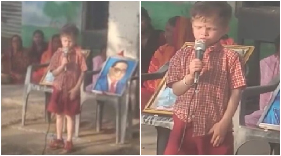 A child giving a speech on democracy is fighting with 'this' serious illness