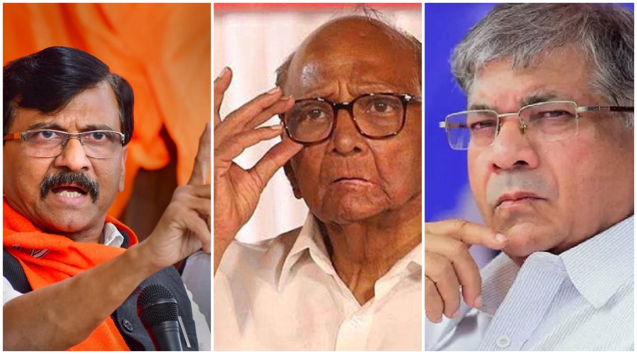 Sanjay Raut warns Prakash Ambedkar to speak with respect towards Sharad Pawar