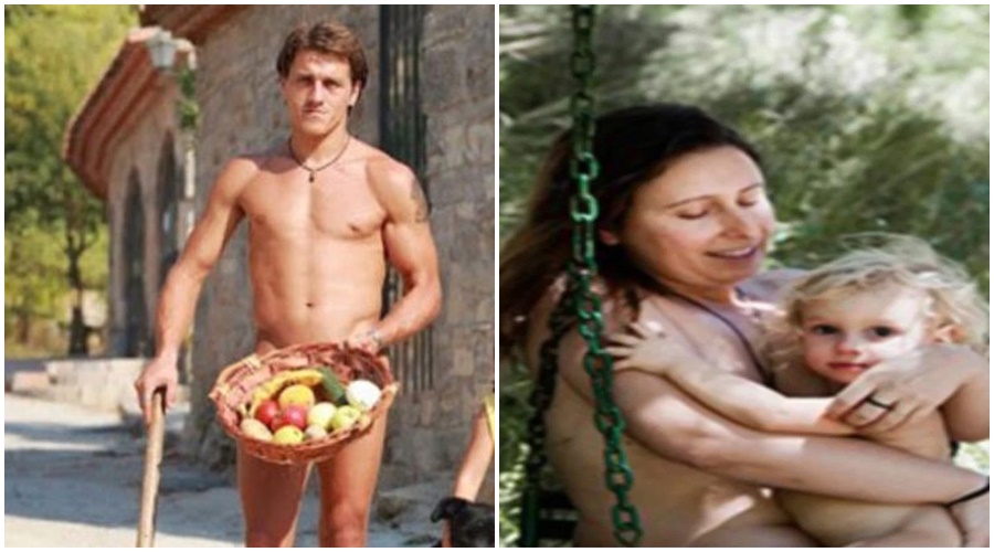 The people of 'this' village live without clothes; 85 years of tradition!