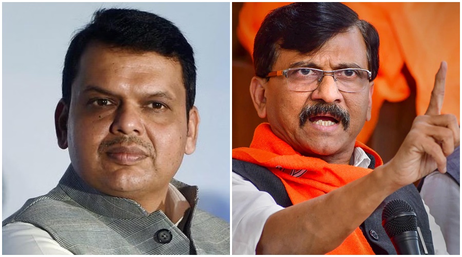 "Devendra Fadnavis is sitting in Maharashtra's tenth wonder", Sanjay Raut's attack