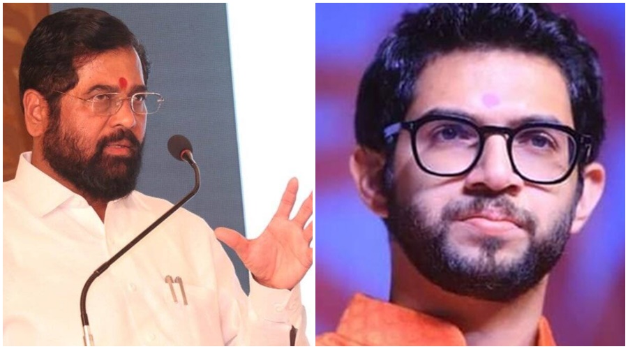 Eknath Shinde reacted to Aditya Thackeray's 'those' challenges; Said, "I'm a little big..."