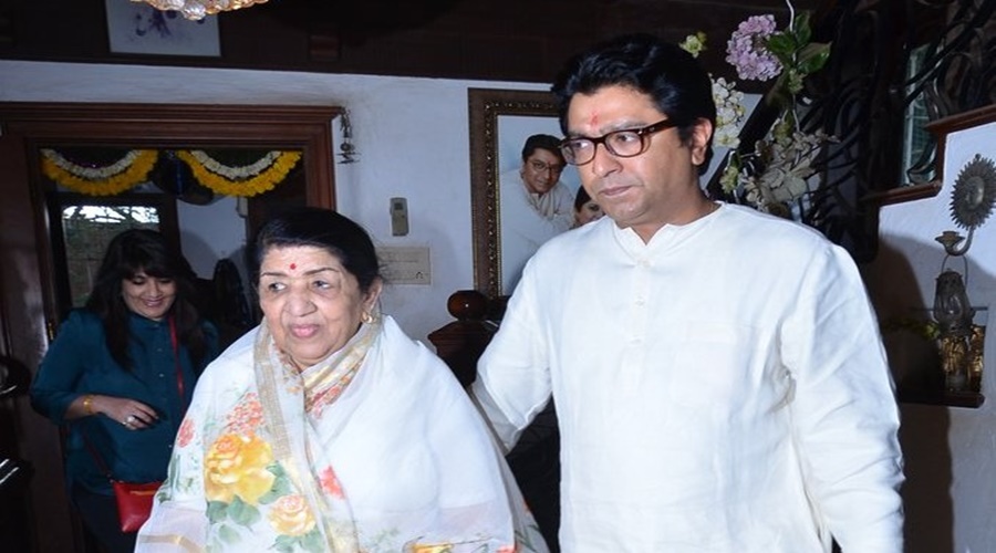 Raj Thackeray emotional on Lata Mangeshkar's first death anniversary; Sharing the post said…