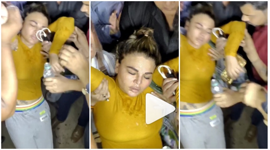 Rakhi Sawant felt dizzy while talking to the media; Watch the VIDEO