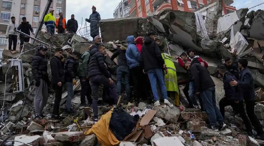 Earthquake casualties in Turkey and Syria; The death toll is over nine thousand