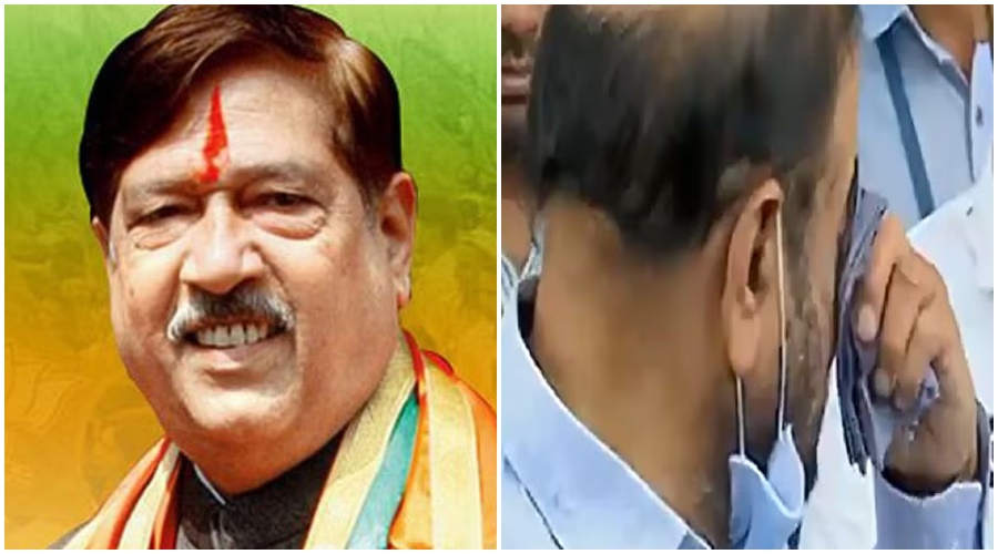 The NCP leader cried profusely on the demise of Girish Bapat!