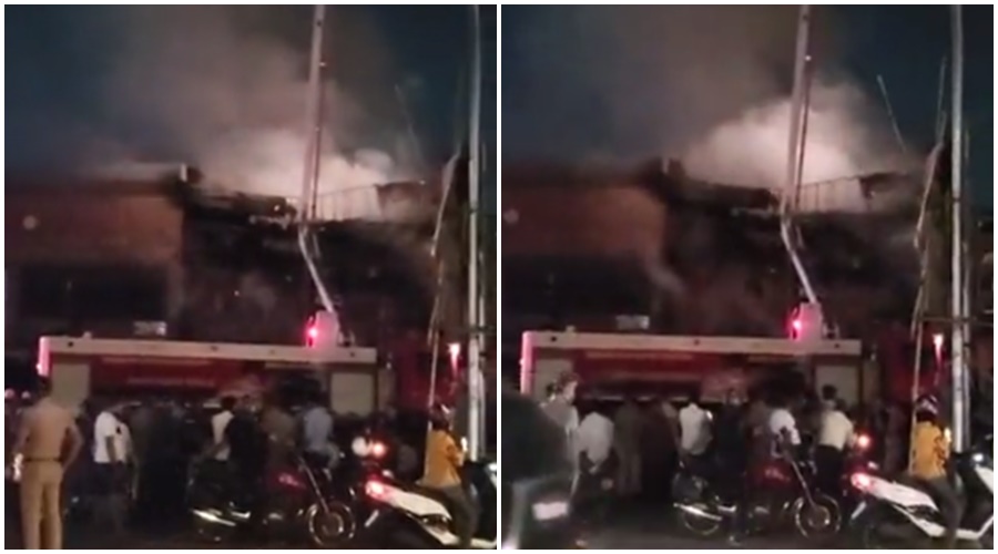 Big news! Massive fire in Sakinaka area of ​​Mumbai; Burn down two shops