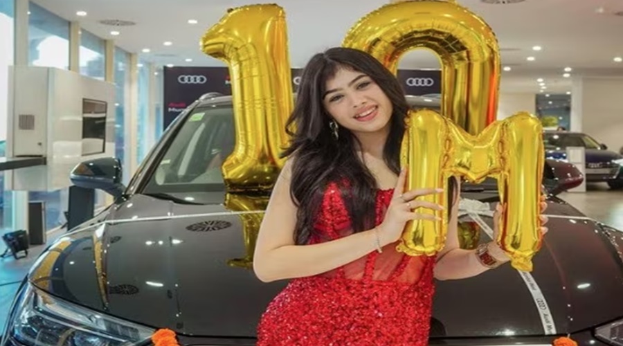 13-year-old girl becomes owner of Audi Q3; You will be surprised to read the price of the car!