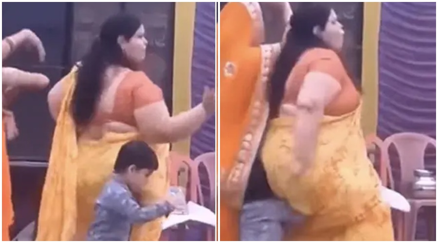 Watch Viral Video "Boy Changlara Still Busy In Aunty Dance..."