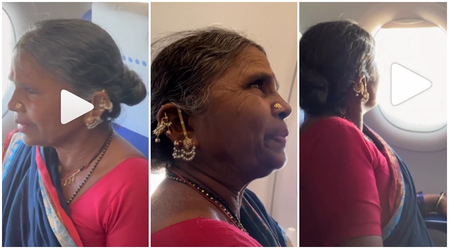 Farmer grandmother earned lakhs of rupees from YouTube; And grandmother's first flight is going viral