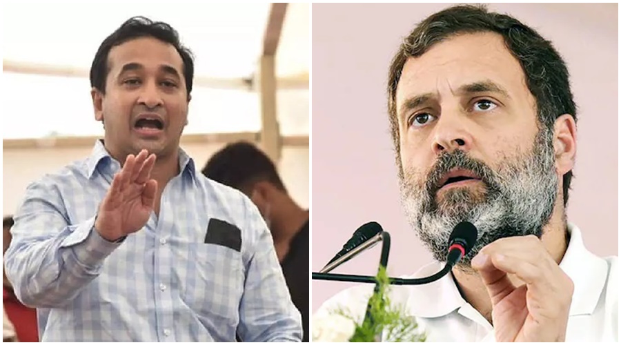 "…register a crime and send it directly to Pakistan", Nitesh Rane's attack on Rahul Gandhi