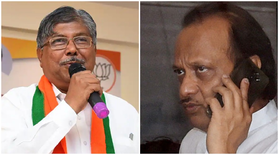 Breaking! Chandrakant Patal calls Ajit Pawar; Inciting discussions in political circles