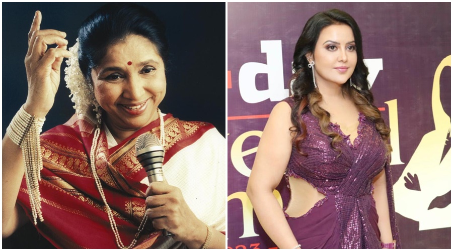 Asha Bhosle gives important advice to Amrita Fadnavis; Said, "Voice modulation and practice..."