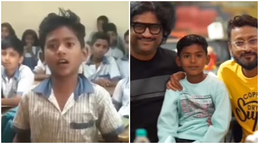 Do you remember the schoolboy who made Maharashtra crazy by singing 'Chandra'? Now singing in movies too...