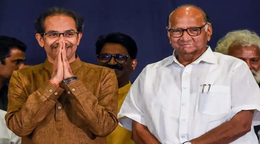 The biggest news! Uddhav Thackeray suddenly left to meet Sharad Pawar; Inciting discussions in political circles