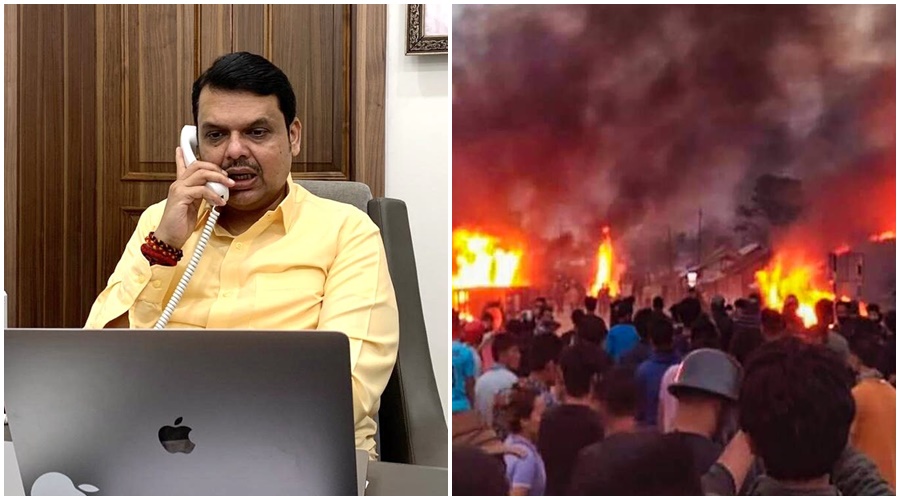 Devendra Fadnavis. Big news! Maharashtra students stuck in Manipur, Devendra Fadnavis called and said…