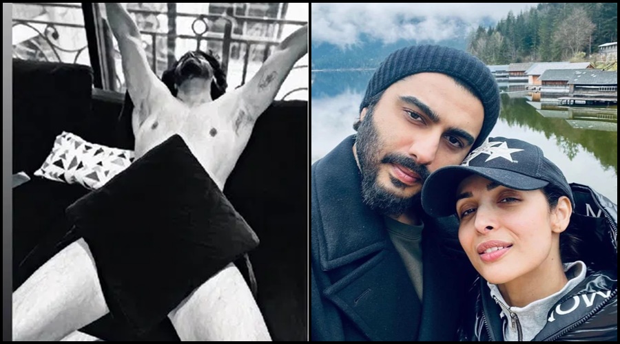 Malaika's semi-nude photo of Arjun went viral; The Netkari flared up! Said, "Your son's..."