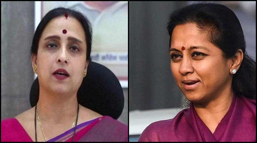 Chitra Wagh's Supriya attacked Sulevan; Said, "Supriyatai, you look like a lizard..."