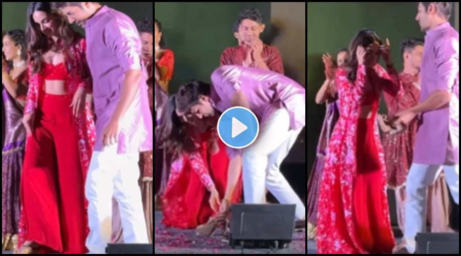 Karthik Aaryan did 'this' act with Kiara in Bhar program, video went viral; Netkari said…