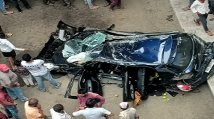 Accident session continues on Samriddhi Highway, yet another gruesome accident; The car fell directly into the underpass
