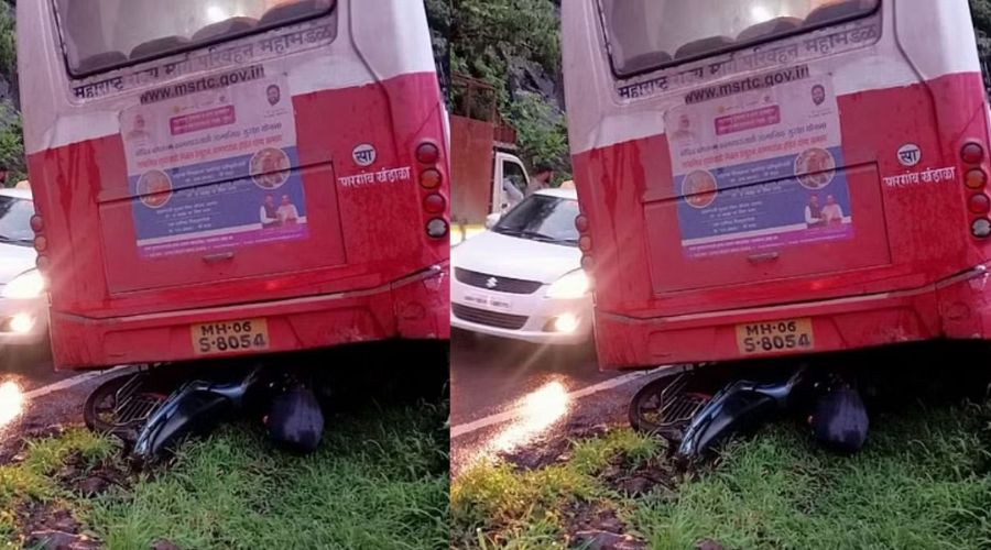 Fatal bus accident due to brake failure, one woman died on the spot