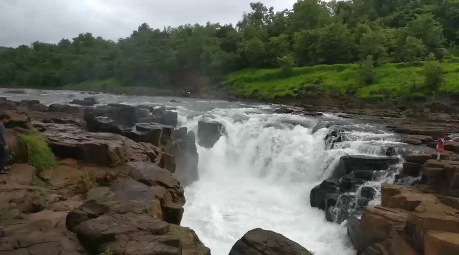 Going for a walk on life! A young man drowned in the famous waterfall in Raigad