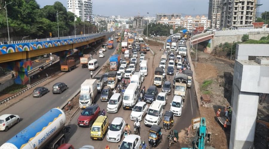 Pune residents will be freed from the traffic jam! Nitin Gadkari will inaugurate Chandni Chowk today