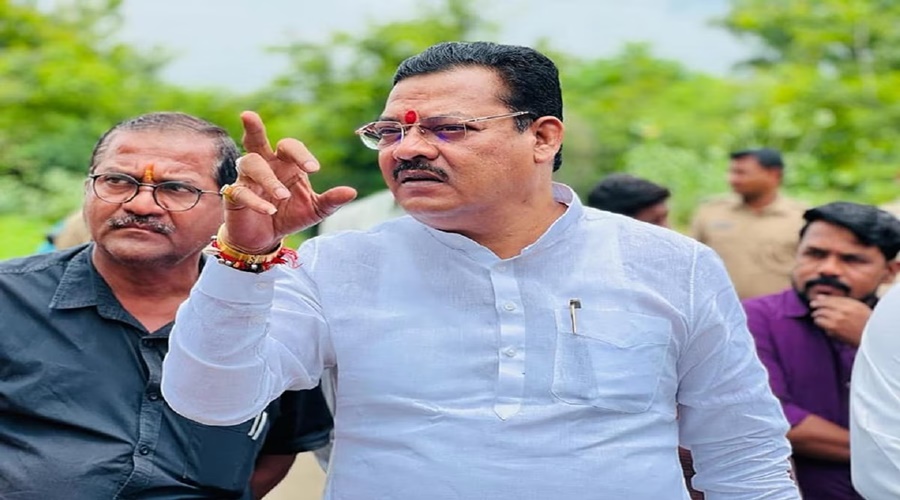 "If you dare show Ajit Pawar as a traitor" Sanjay Shirasath's big statement