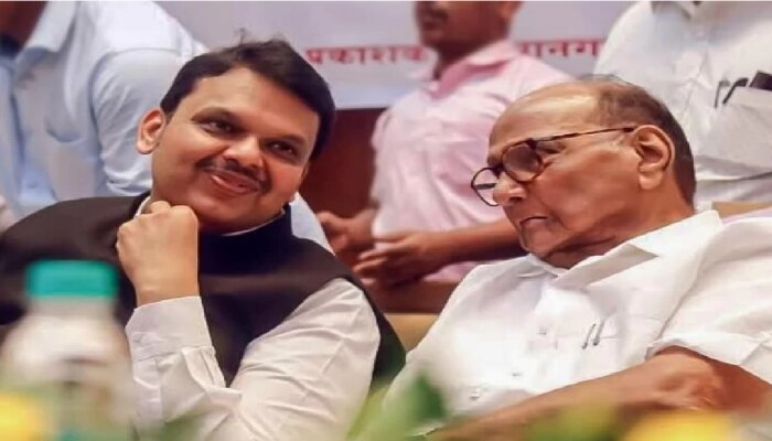 sharad pawar and Devendra fadanvis