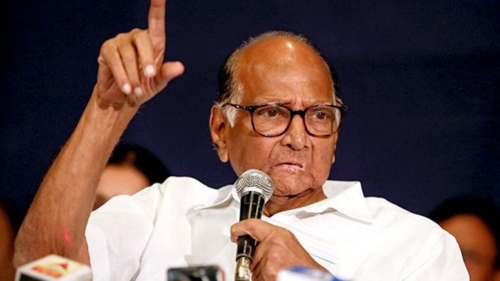 "Sharad Pawar can form an alliance with anyone anytime"; Sensational statement of Shinde group leader