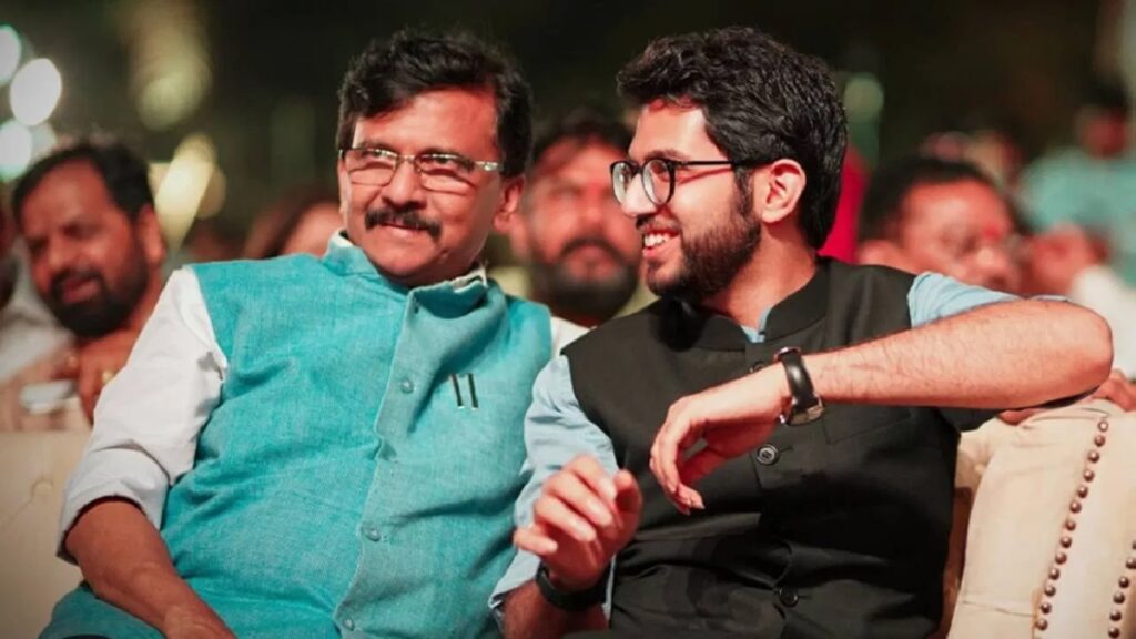 Adity Thackeray And Sanjay Raut