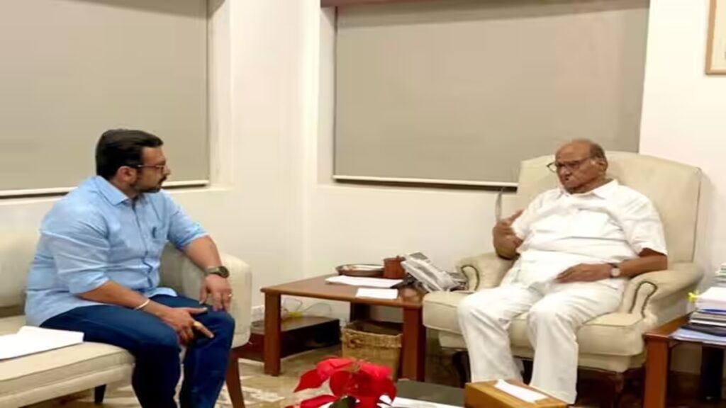 Amol Kolhe Meet Sharad Pawar